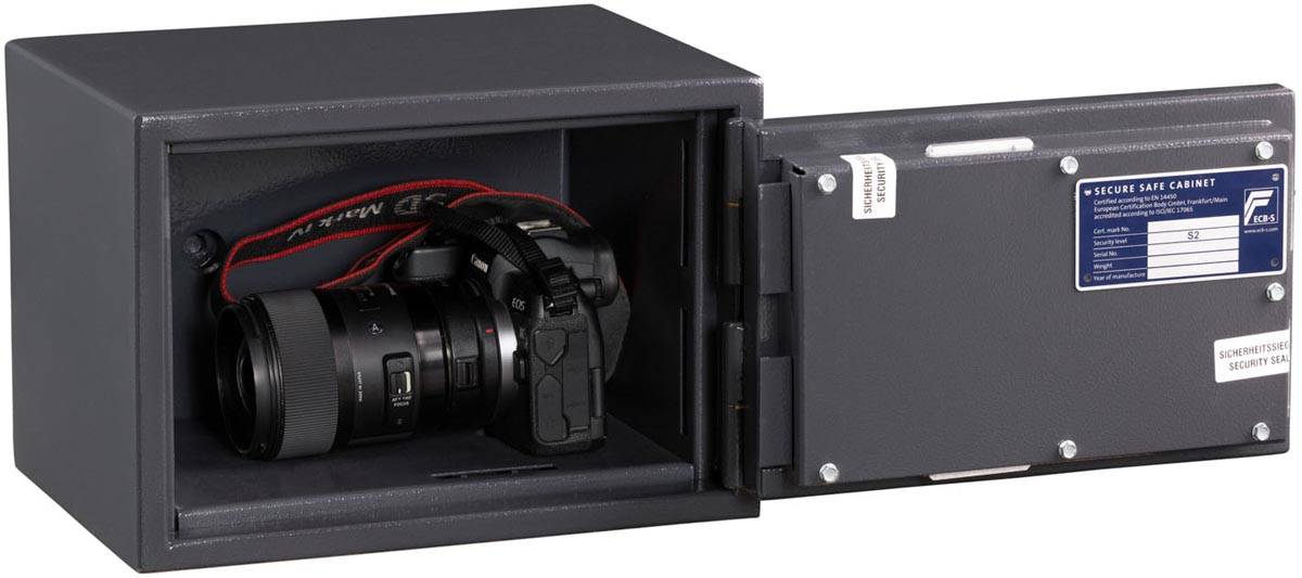 De Raat DRS Global 0 K kluis, met sleutelslot, 6 l