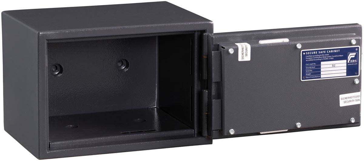De Raat DRS Global 0 K kluis, met sleutelslot, 6 l