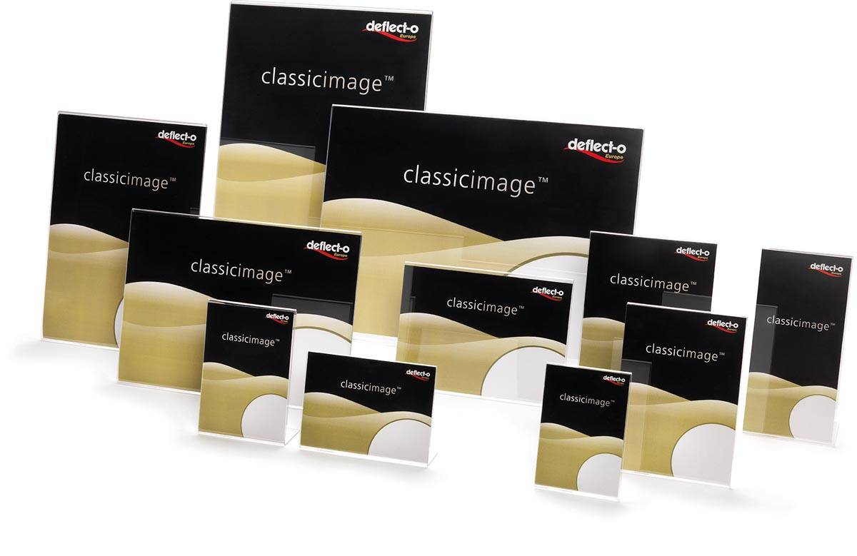 Deflecto folderhouder L-voet landscape, ft A5