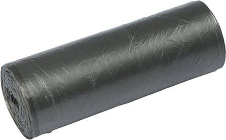 Deiss vuilniszak ft 50 x 60 cm, 33 liter, grijs, HDPE, rol van 50 stuks