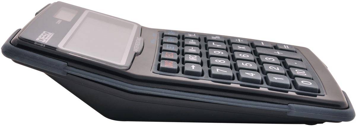 Desq bureaurekenmachine 33000, water- en stofbestendig, zwart