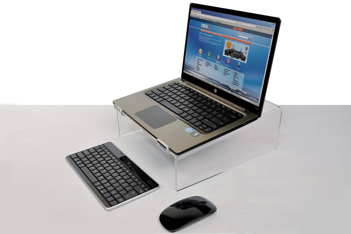 Desq laptopstandaard acryl