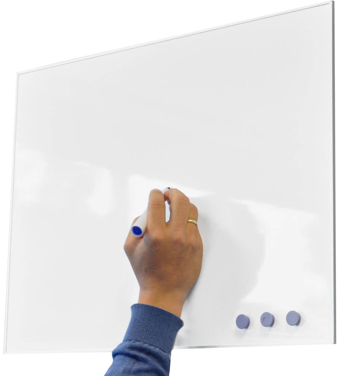 Desq magnetisch whiteboard ft 60 x 90 cm