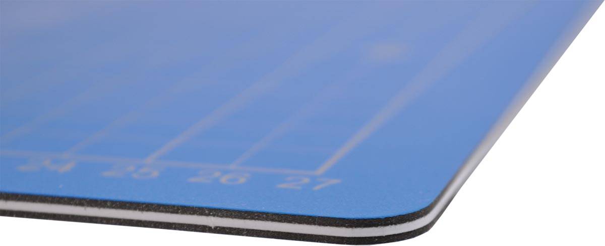 Desq Professionele snijmat, 5-laags, blauw, ft 22 x 30 cm