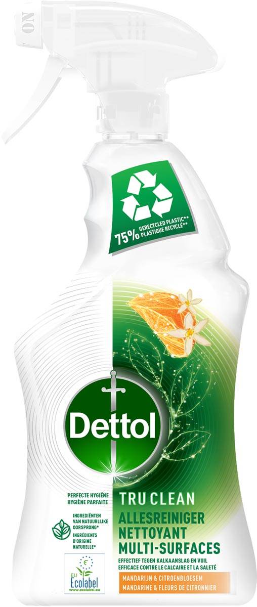 Dettol allesreiniger, mandarijn en citroenbloesem, spray van 500 ml