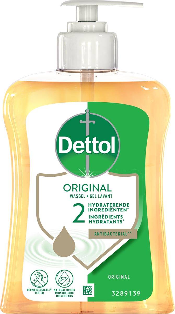 Dettol handzeep, original, flacon van 250 ml
