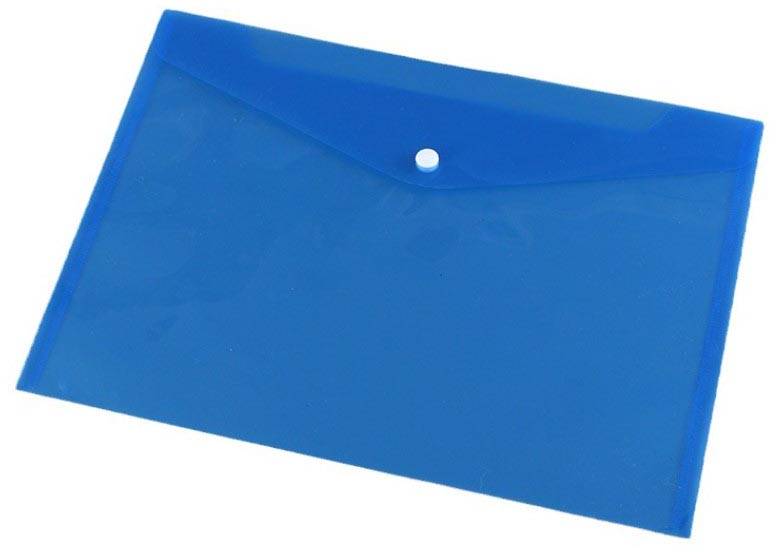 Documentenmap, A5, ft 240 x 161 mm, blauw