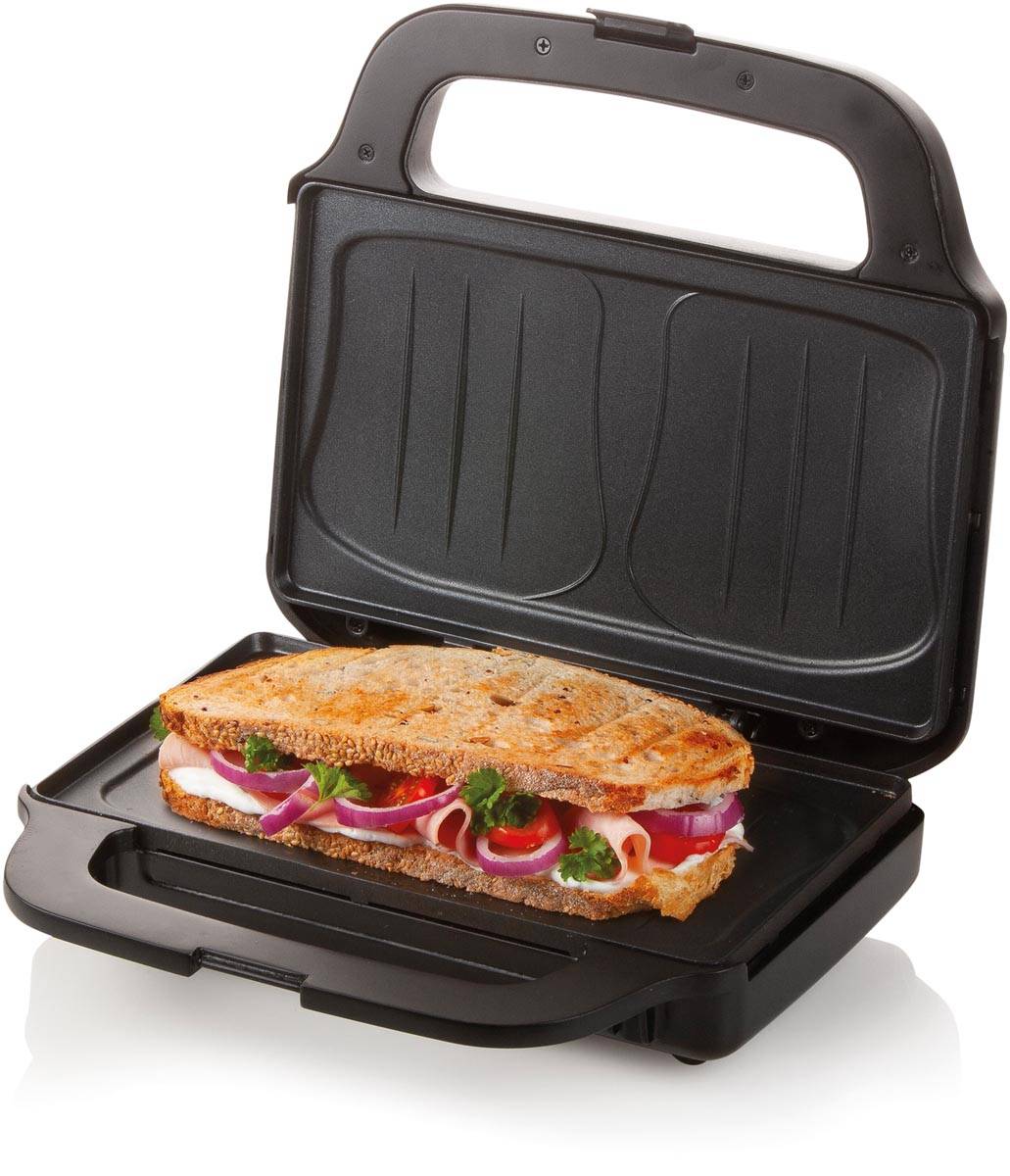 Domo croque monsieur machine Big Croque XL, zilver