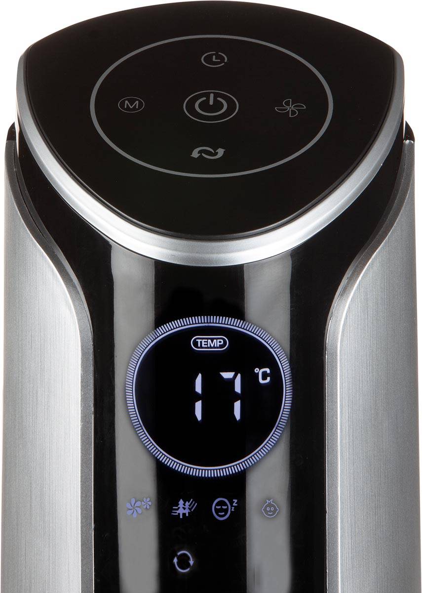 Domo digitale kolomventilator, hoogte 107 cm, multi-angle