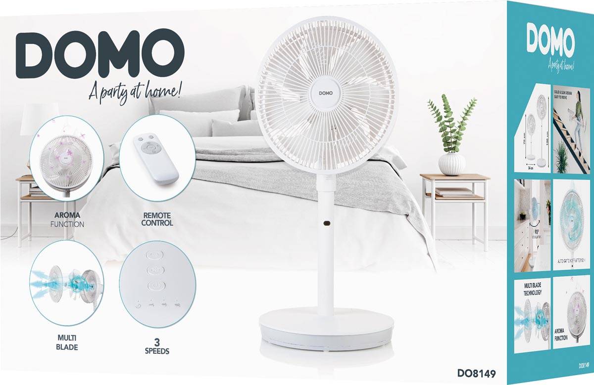 Domo statiefventilator Multi Blade, diameter 35 cm