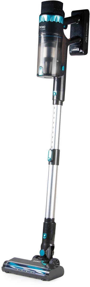Domo steelstofzuiger 2 in 1 met oplaadbare batterij, 29,6 V, 60 min