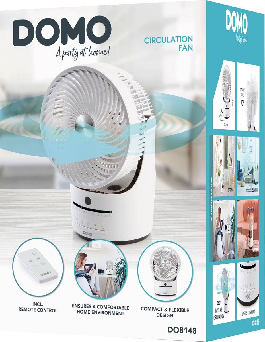 Domo tafelventilator, diameter 25 cm