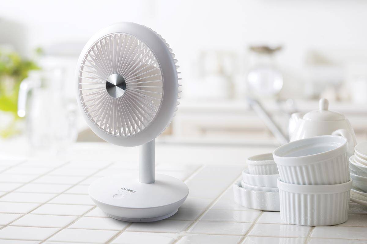 Domo tafelventilator My Fan, oplaadbaar via USB