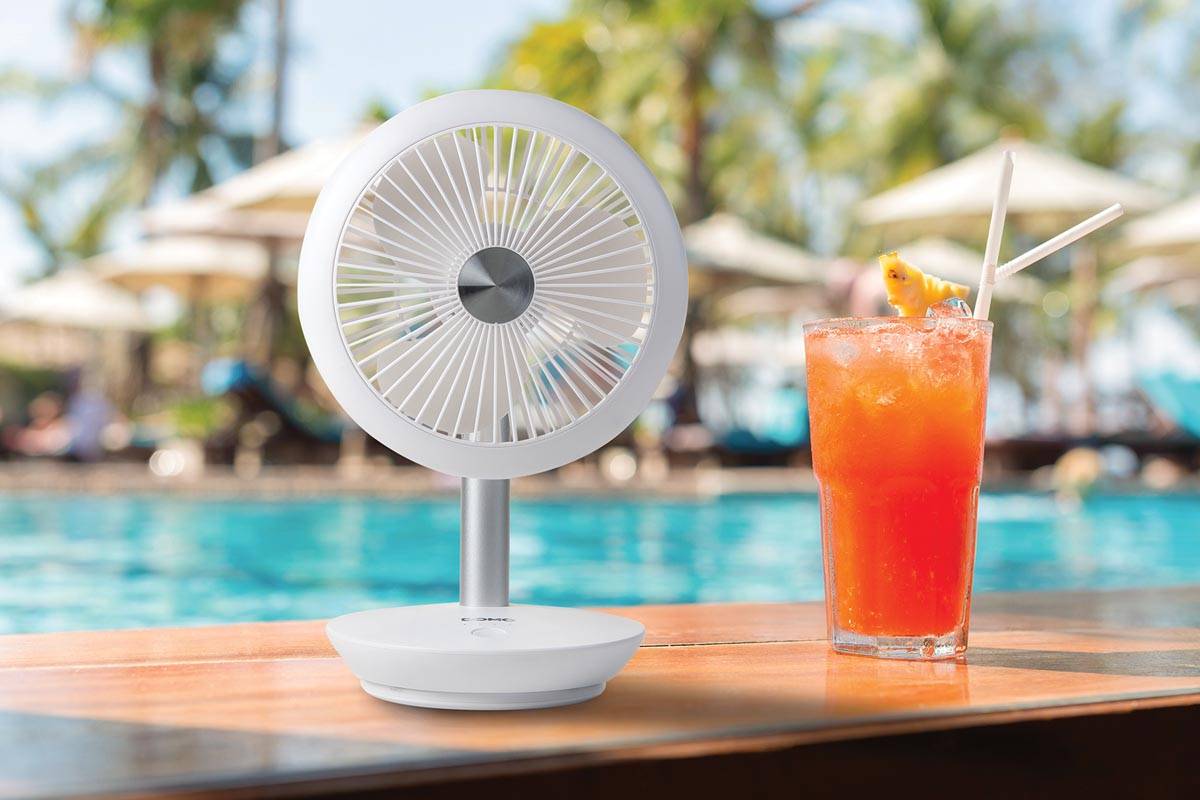 Domo tafelventilator My Fan, oplaadbaar via USB