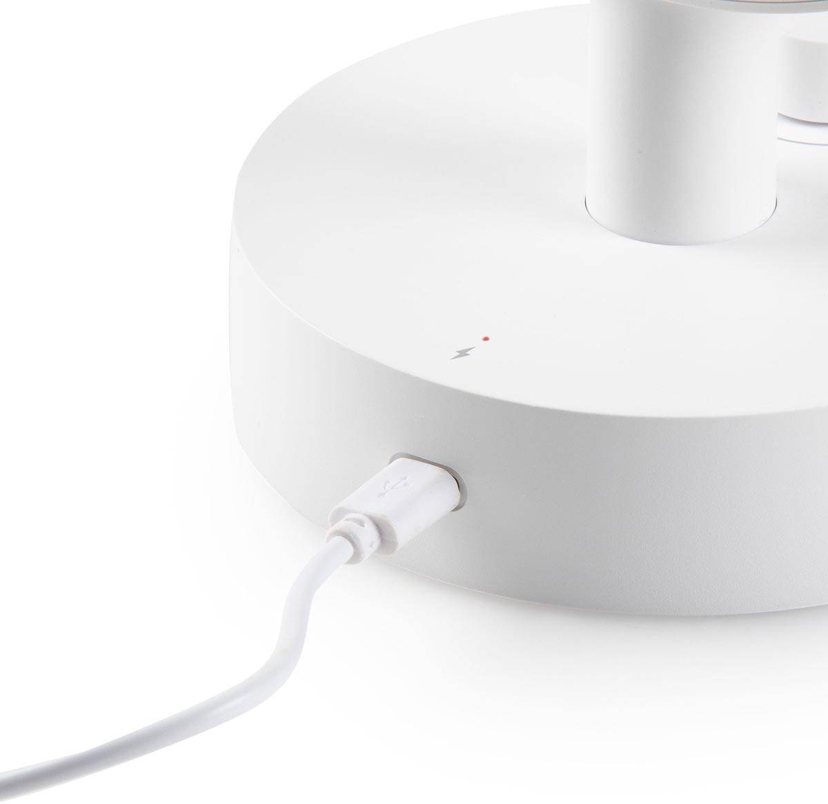 Domo tafelventilator, oplaadbaar via USB-C