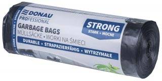 DONAU PROFESSIONAL vuilniszak, 40 micron, ft 105 x 140 cm, 240 liter, zwart, pak van 10 stuks