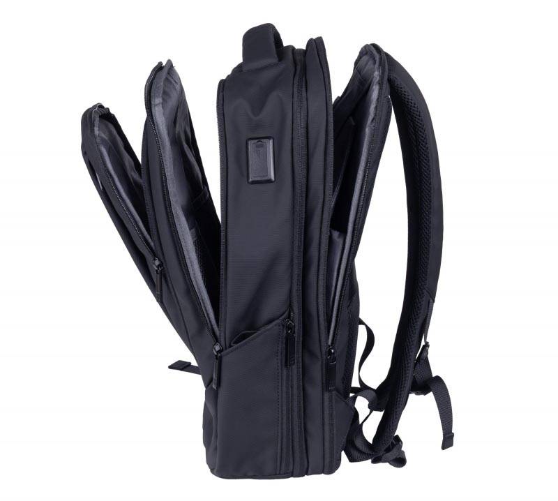 Donau Travel rugzak Berlin, 16 l, 15,6 inch, zwart