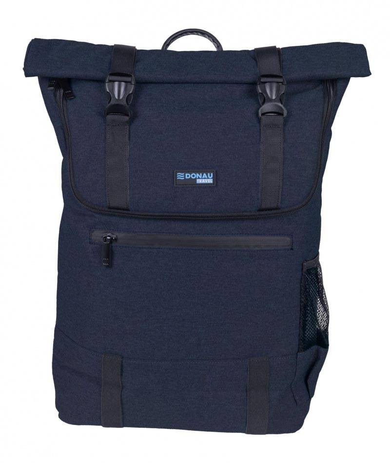 Donau Travel rugzak London, 18 l, 15,6 inch, marineblauw