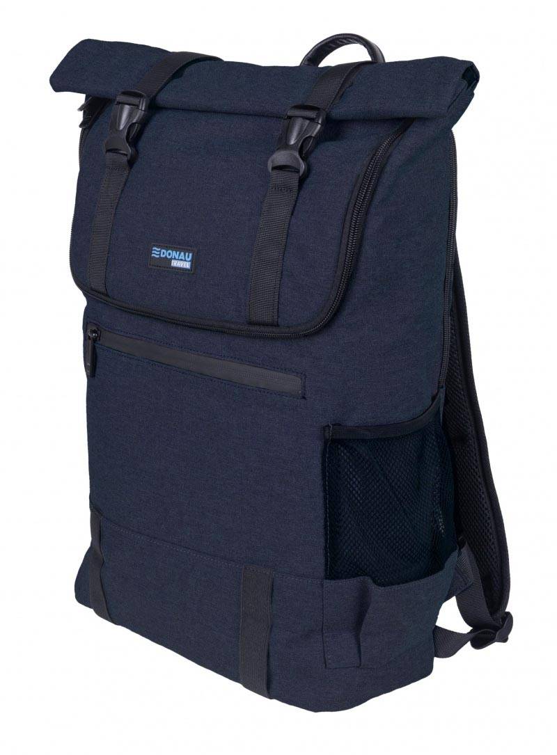 Donau Travel rugzak London, 18 l, 15,6 inch, marineblauw