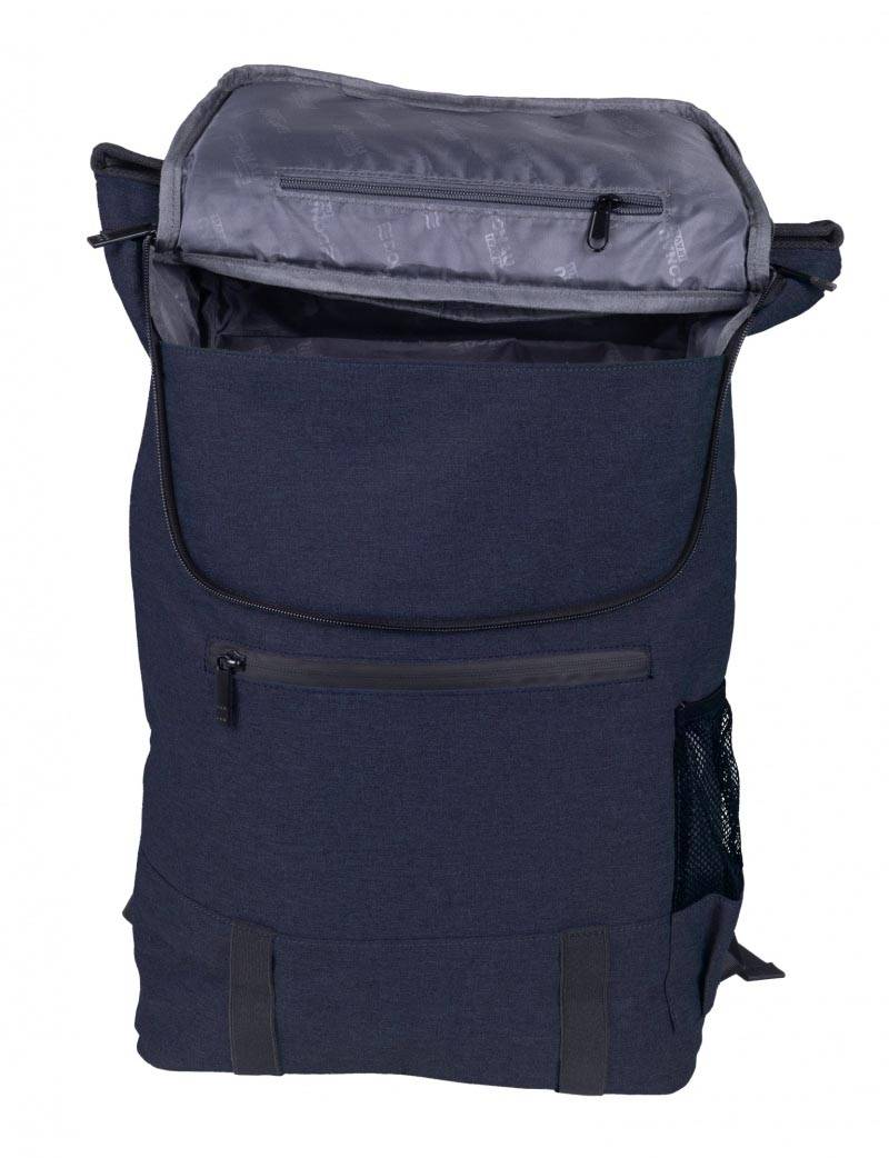 Donau Travel rugzak London, 18 l, 15,6 inch, marineblauw