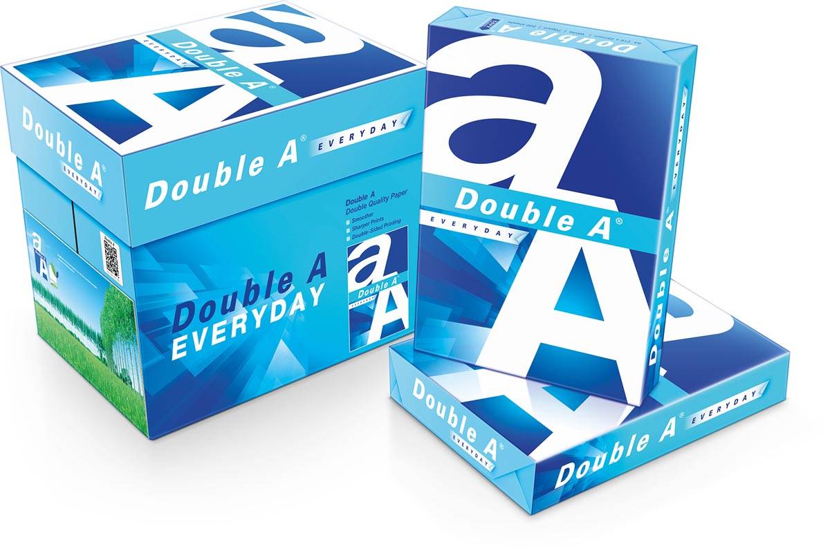 Double A Everyday printpapier ft A4, 70 g, pak van 500 vel