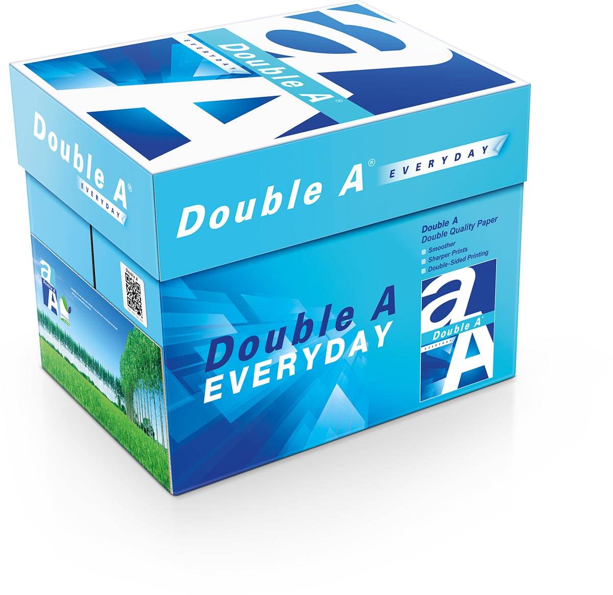 Double A Everyday printpapier ft A4, 70 g, pak van 500 vel