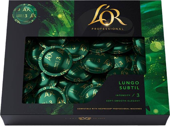 Douwe Egberts L'or professional discs Intensity 3, Lungo Subtil, pak van 50 discs