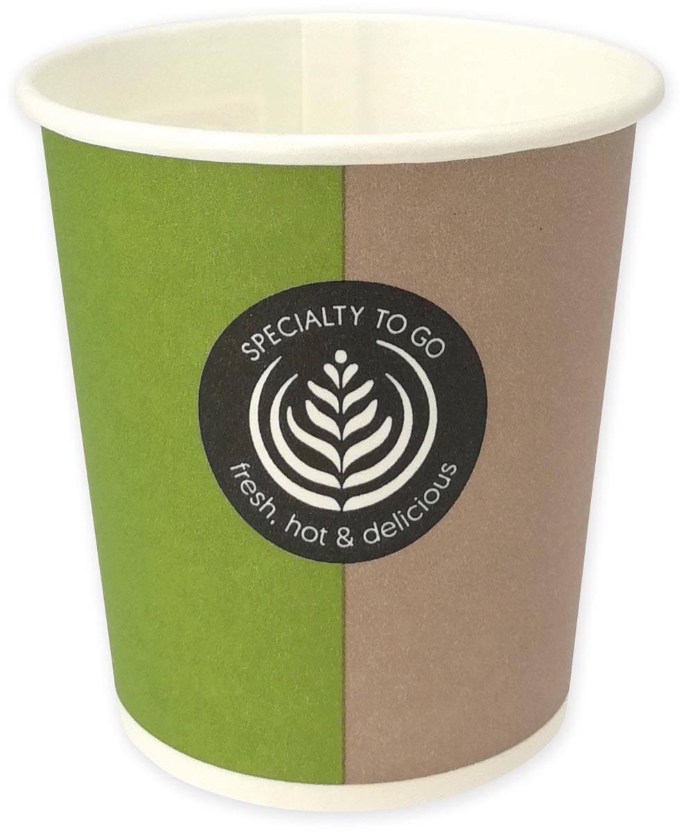 Drinkbeker Coffee To Go, uit karton, 100 ml, pak van 80 stuks