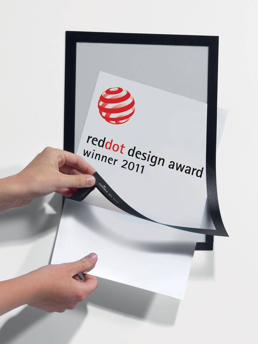 Durable Duraframe ft 21 x 29,7 cm (A4), zwart, 2 stuks