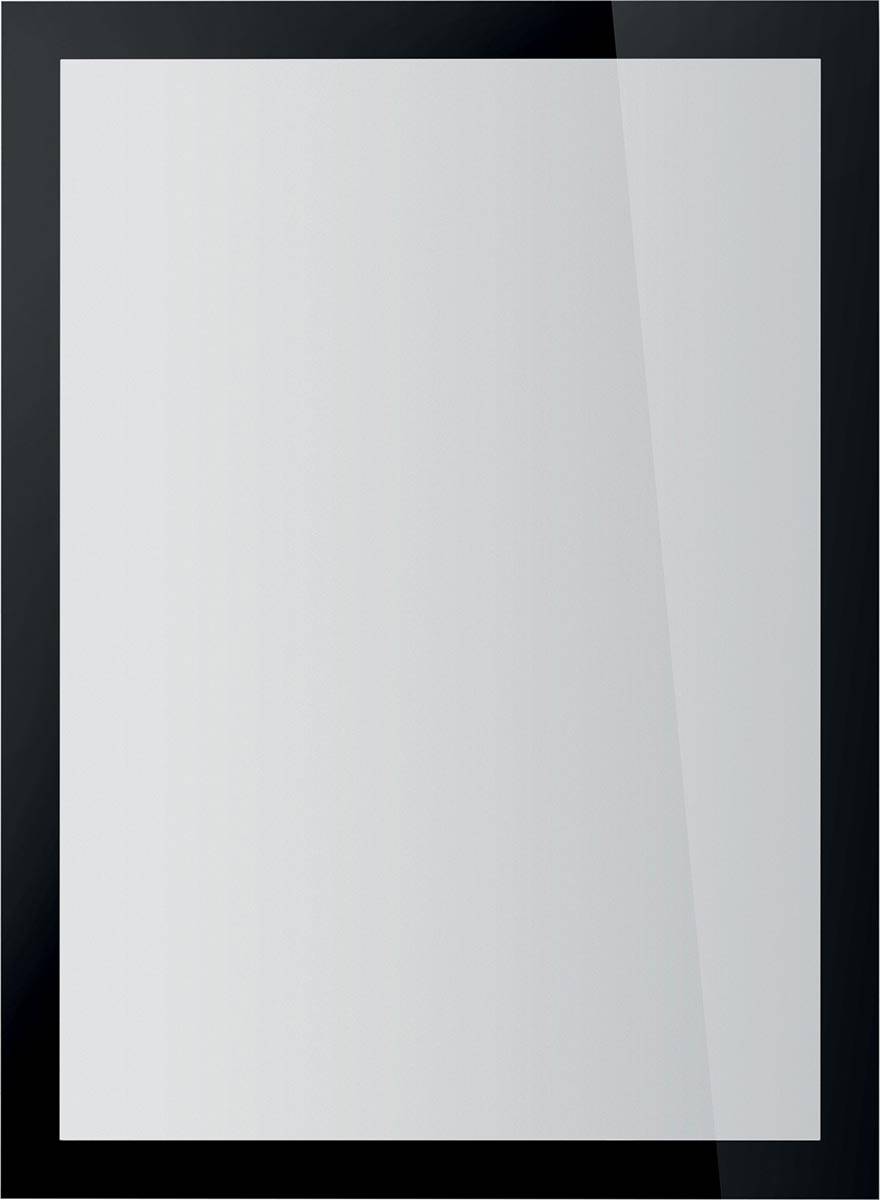 Durable Duraframe Sun A4 zwart, pak met 2 stuks