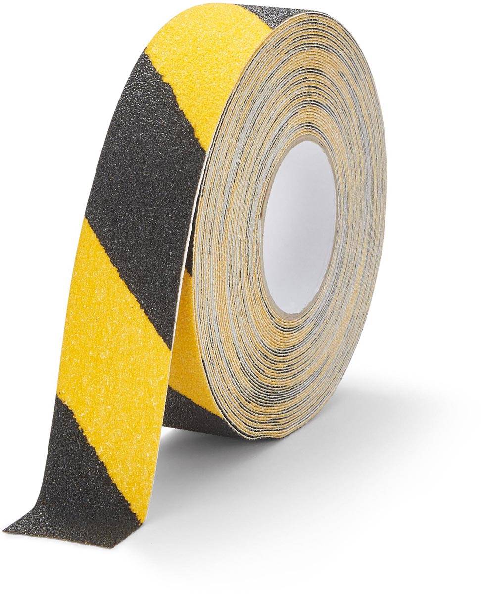 Durable Duraline antisliptape Grip 50 mm x 15 m, geel/zwart