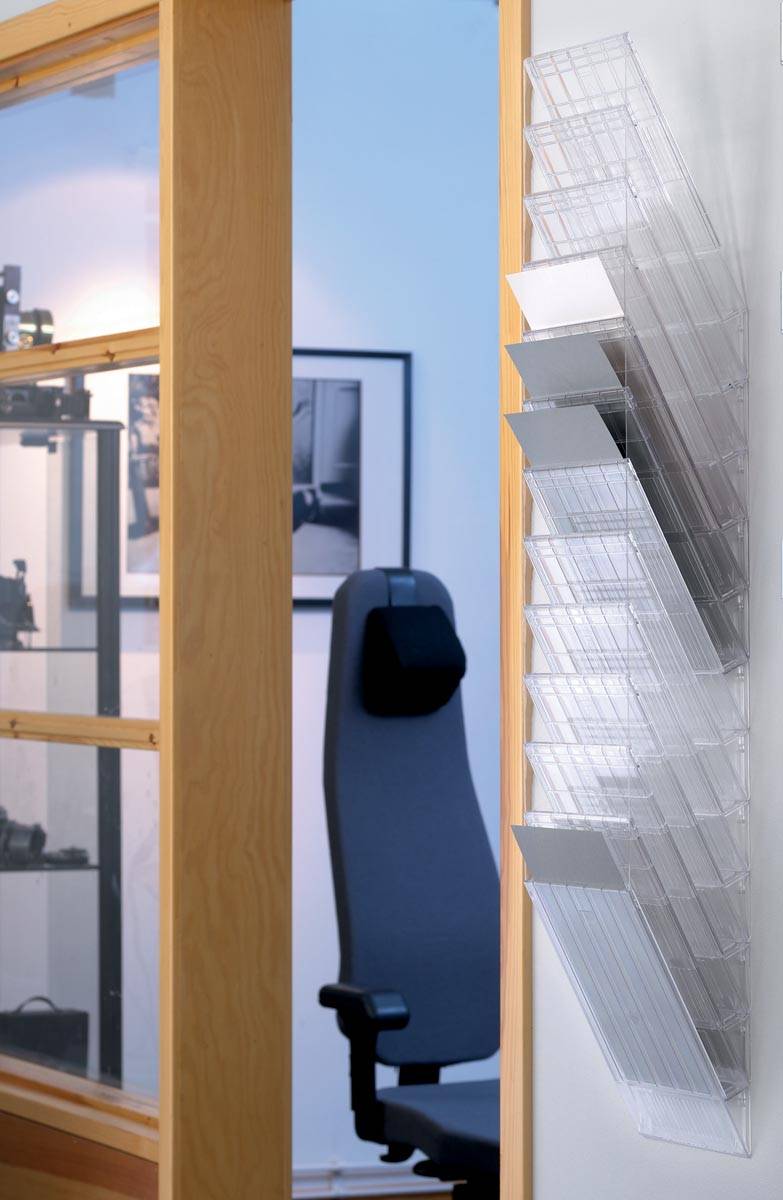 Durable folderhouder Flexiboxx 12 A4 transparant