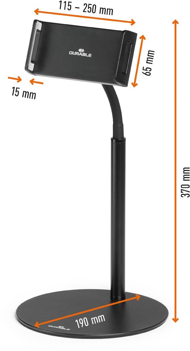 Durable tablethouder Twist Table