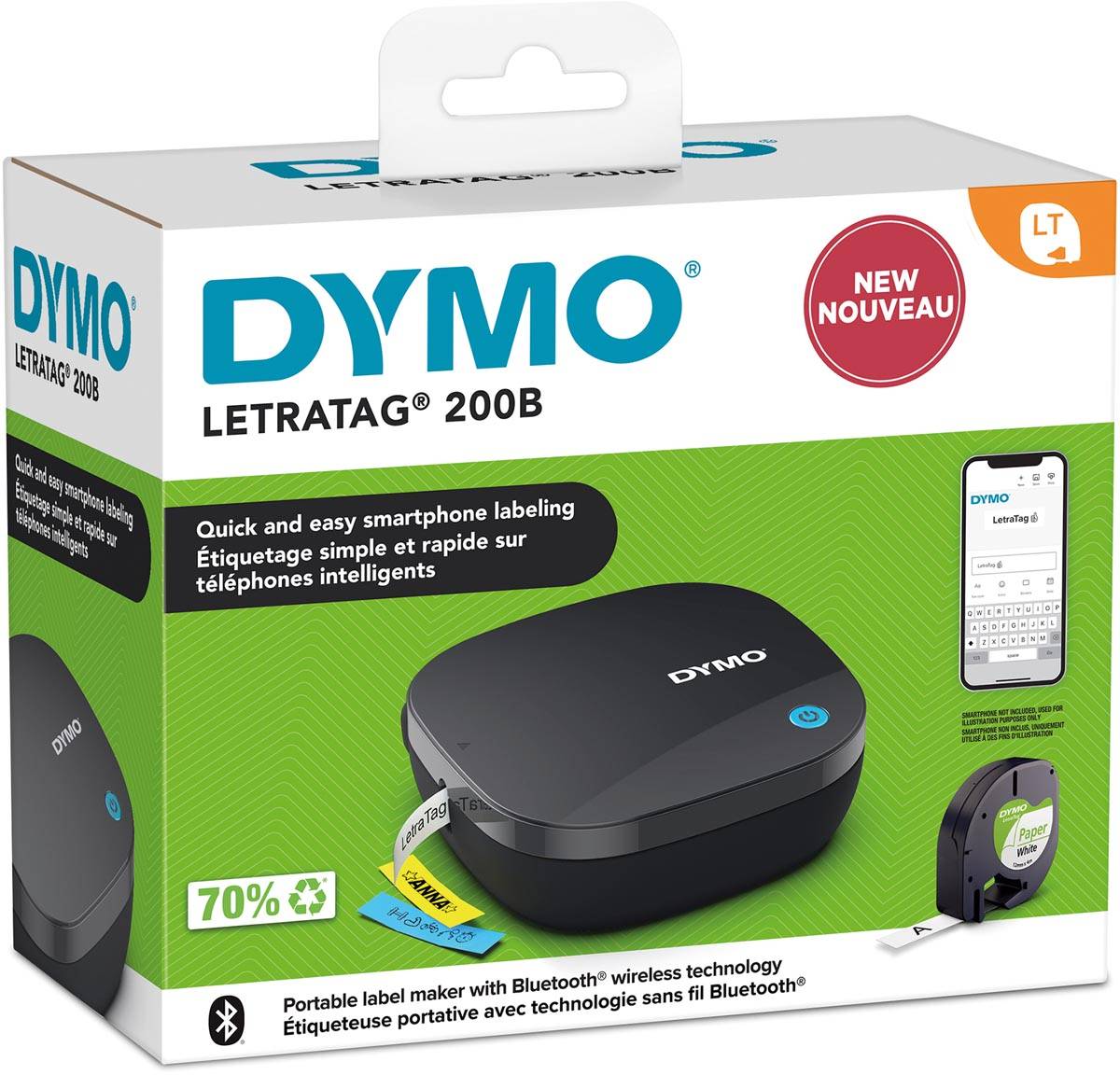 Dymo beletteringsysteem LetraTag 200B