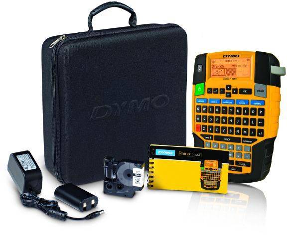 Dymo beletteringsysteem Rhino 4200 koffer, azerty