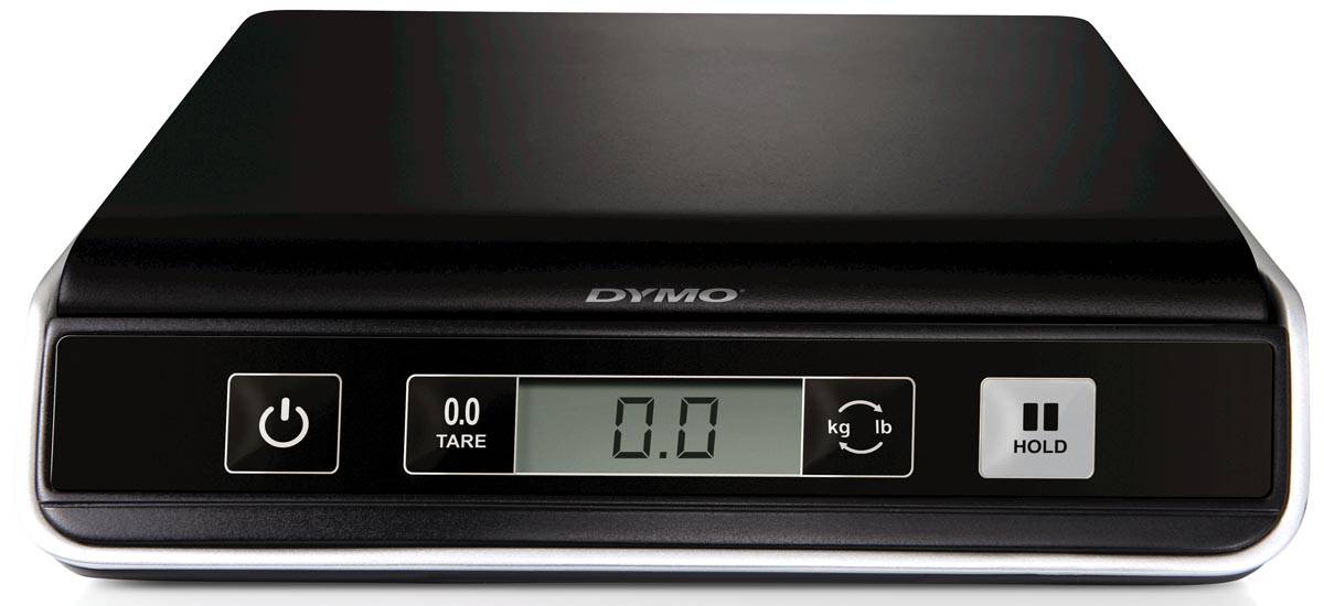 Dymo postweegschaal M5, weegt tot 5 kg, gewichtsinterval van 2 gram