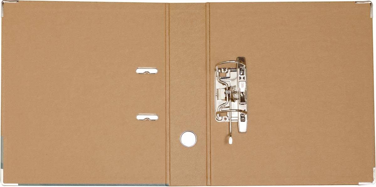 Econovo ordner, A4, rug van 75 mm, kraft