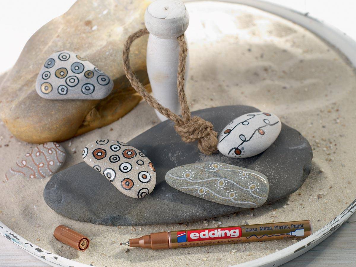 Edding glanslakmarker e-780 CR goud