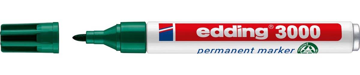 Edding permanent marker 3000 groen