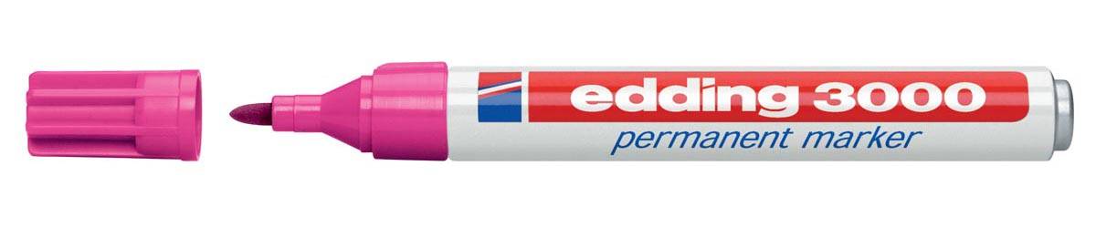 Edding permanent marker 3000 roze