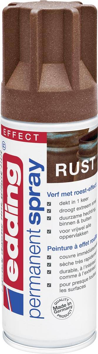 Edding Permanent Spray 5200, 200 ml, roest-effect