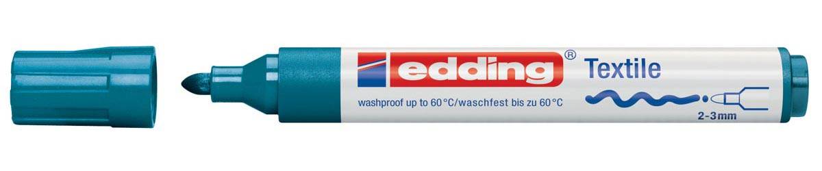 Edding textielmarker e-4500 oriëntblauw
