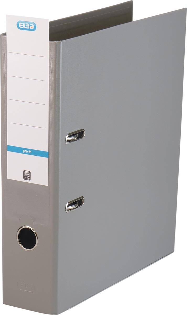 Elba ordner Smart Pro+,  grijs, rug van 8 cm