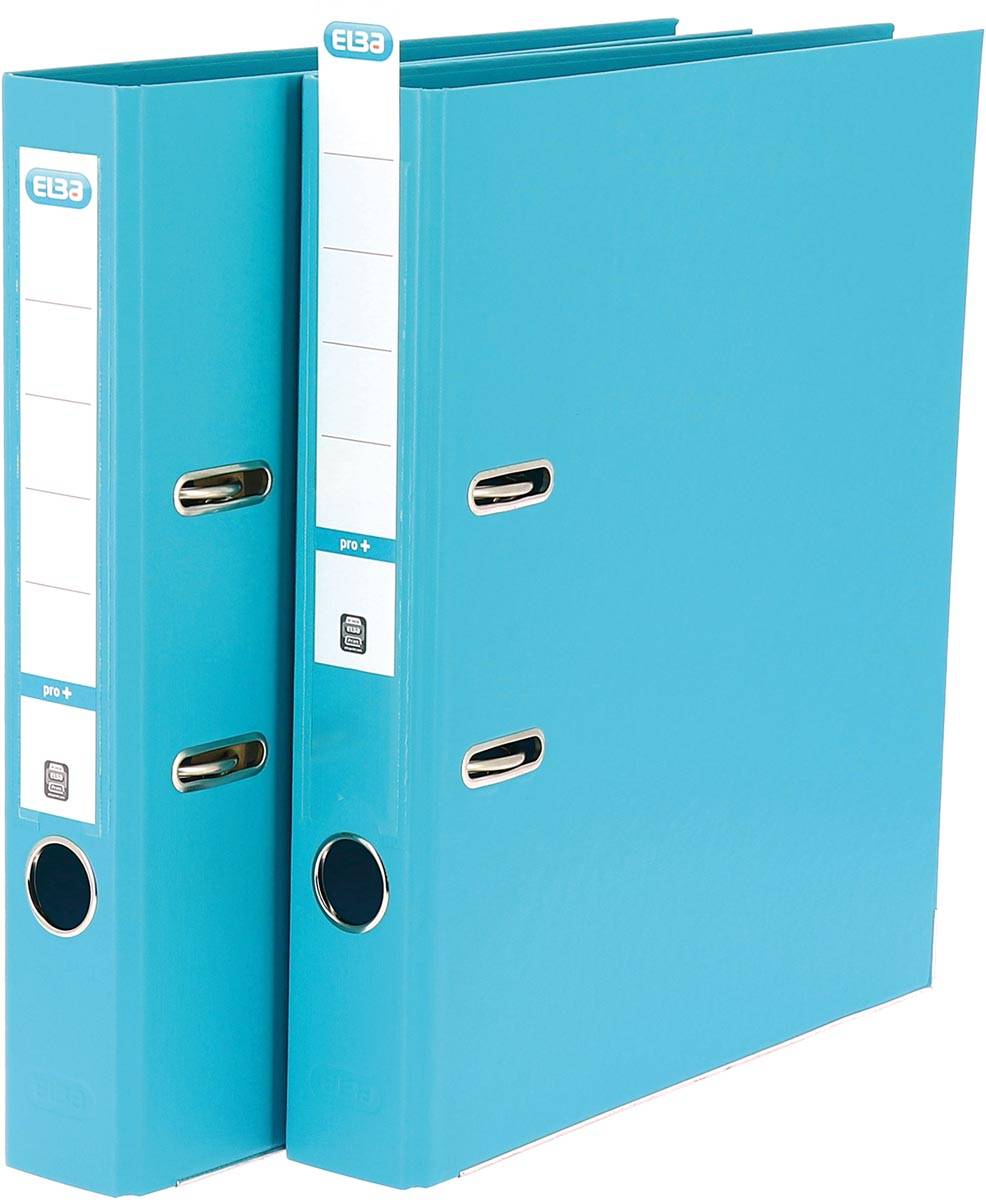 Elba ordner Smart Pro+,  turkoois, rug van 5 cm