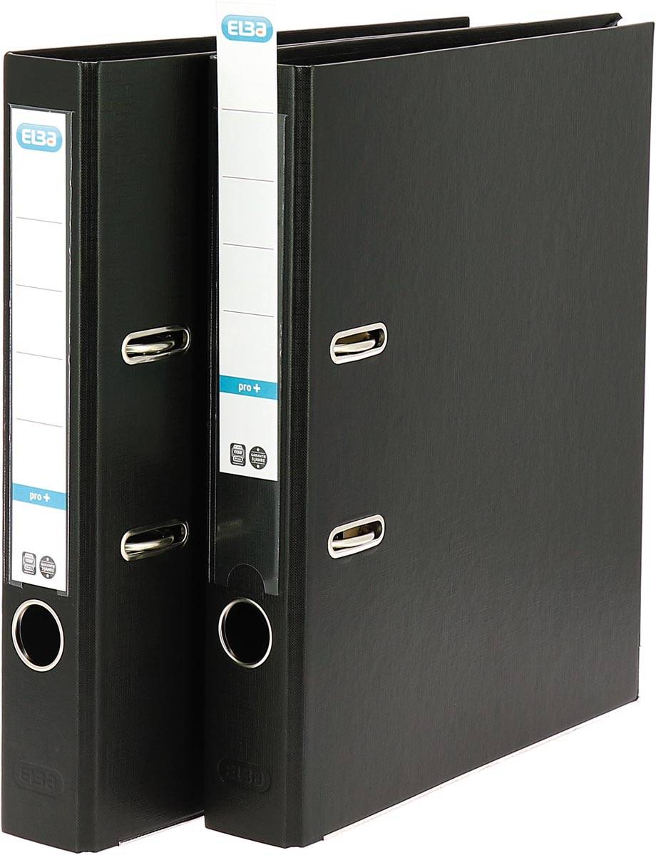 Elba ordner Smart Pro+,  zwart, rug van 5 cm
