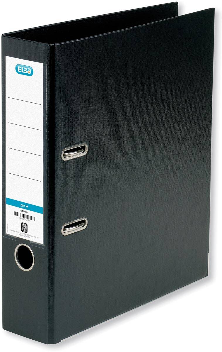 Elba ordner Smart Pro+,  zwart, rug van 8 cm