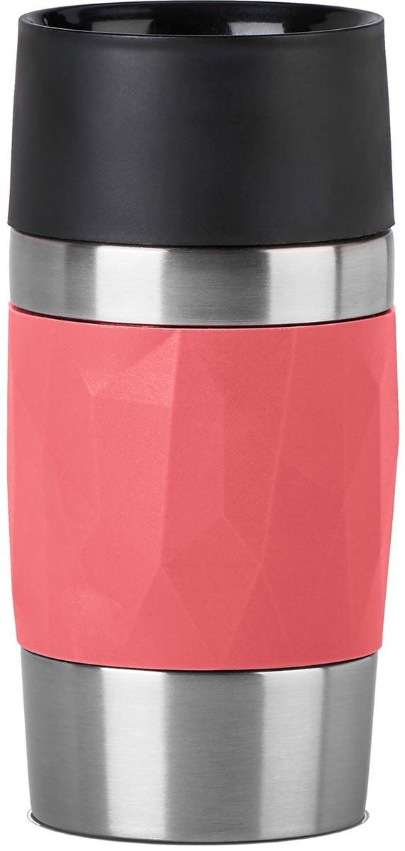 Emsa Travel Mug Compact thermosbeker, 0,3 l, koraal