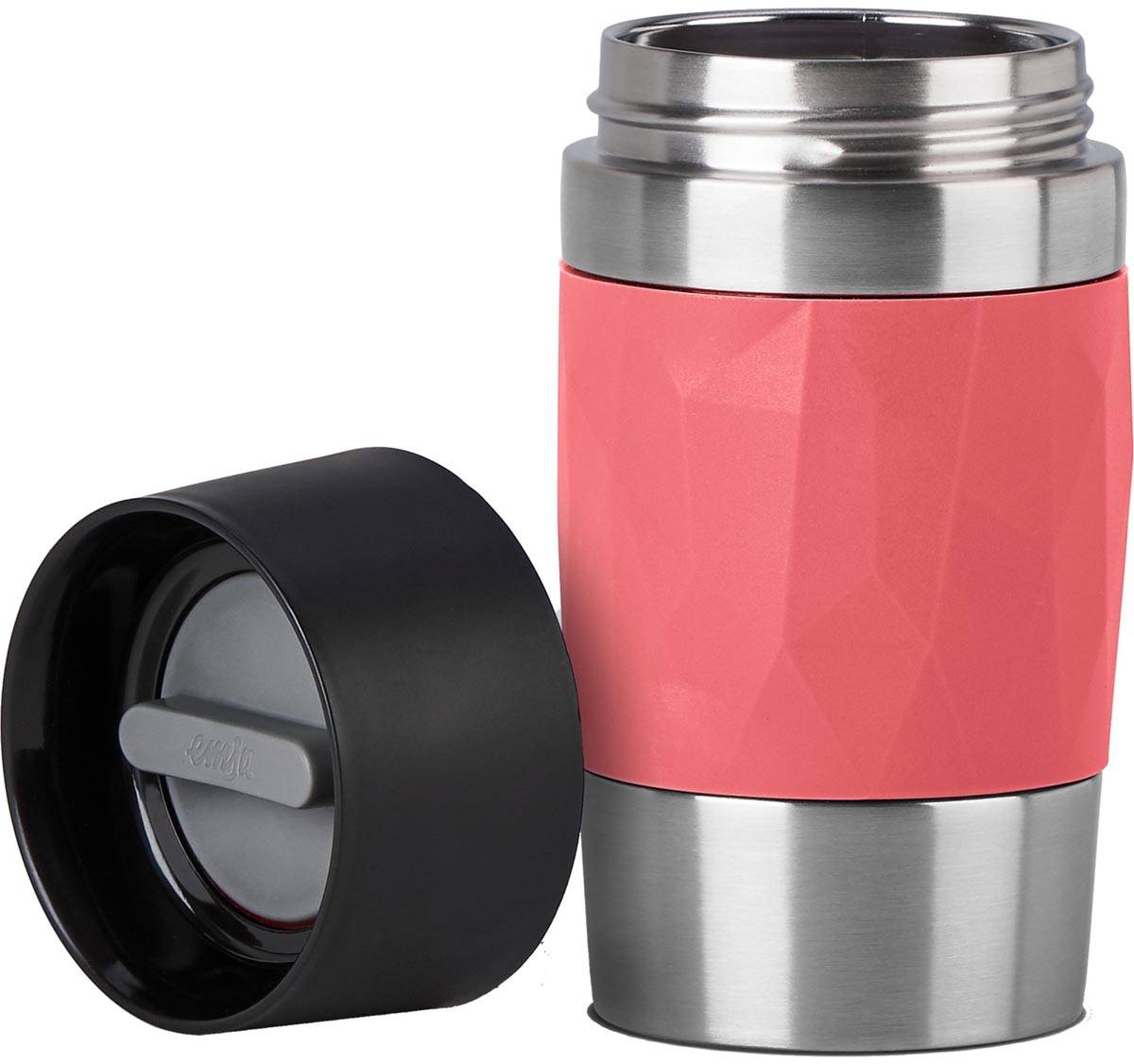 Emsa Travel Mug Compact thermosbeker, 0,3 l, koraal