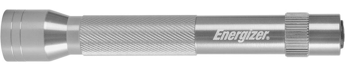 Energizer zaklamp Metal LED 2AA, inclusief 2 AA batterijen, op blister