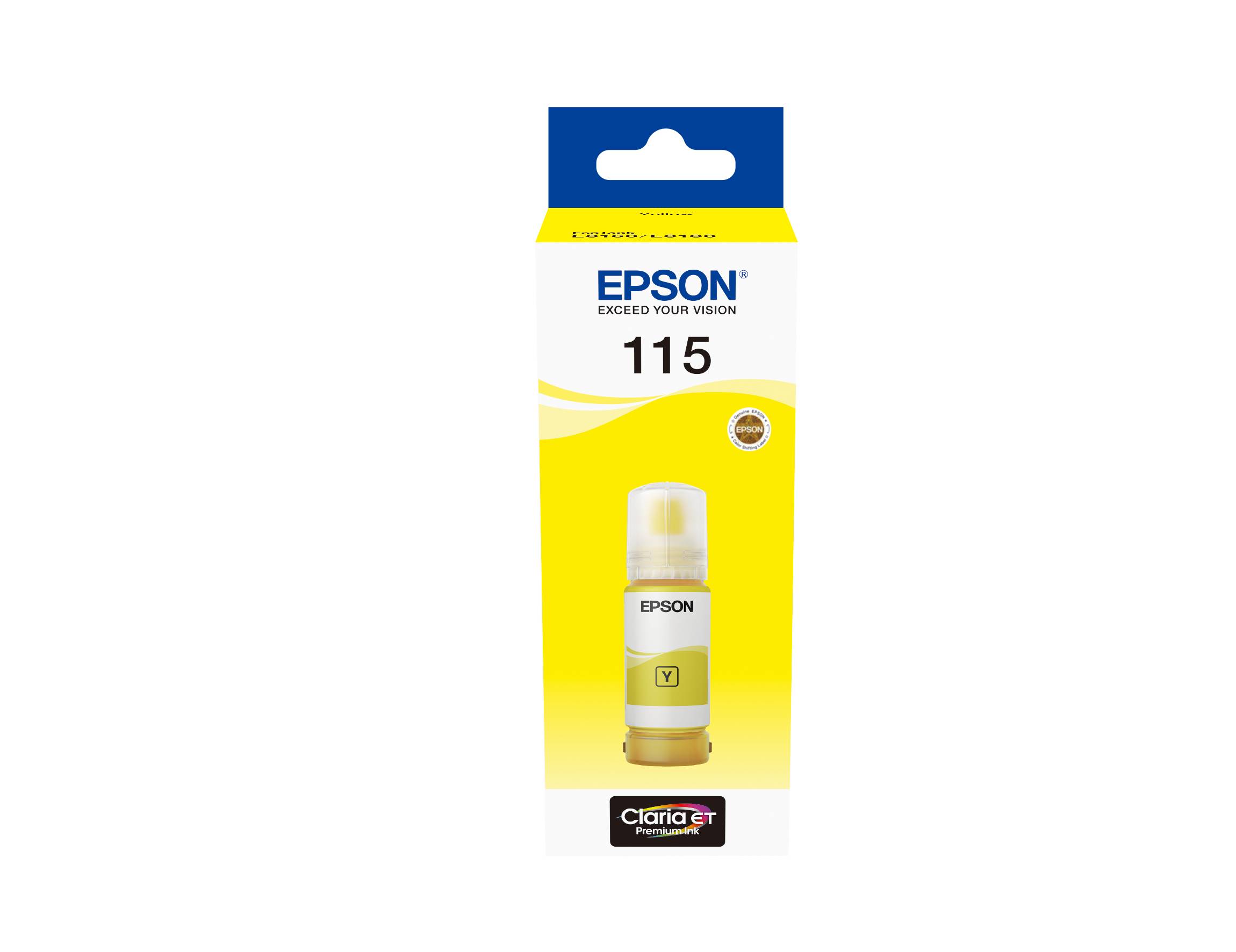 Epson 115 Ecotank inktcartridge 1 stuk(s) Origineel Geel